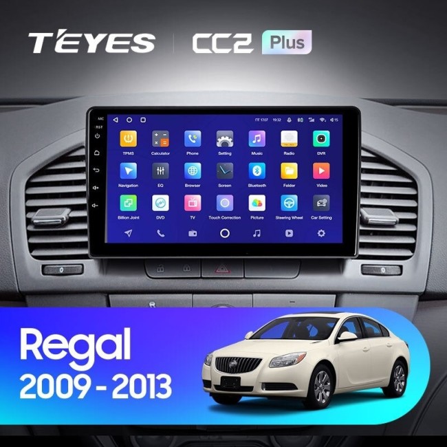 Штатная магнитола Teyes CC2 Plus 3/32 Opel Insignia (2009-2013)