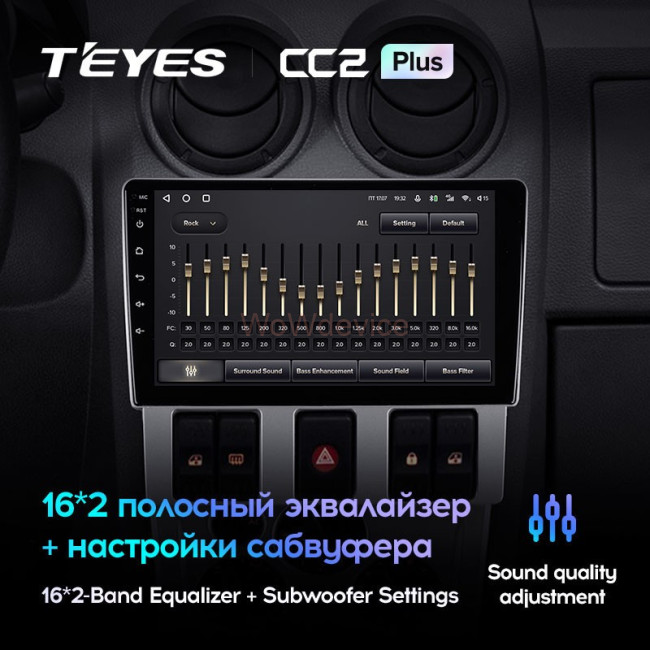 Штатная магнитола Teyes CC2 Plus 4/64 Renault Logan 1 (2004-2009) Штатная магнитола Teyes CC2 Plus 4/64 Renault Logan 1 (2004-2009)