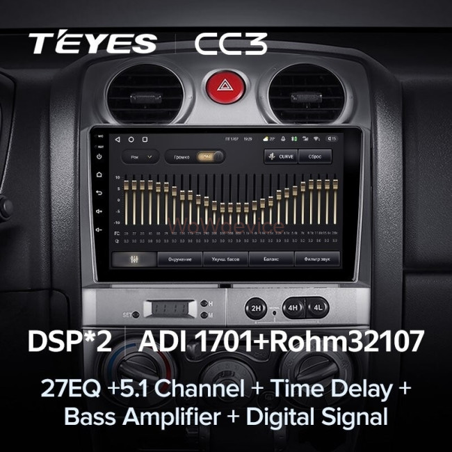 Штатная магнитола Teyes CC3 360 6/128 Chevrolet Colorado (2006-2012)