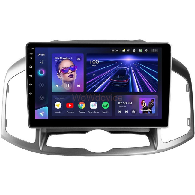 Штатная магнитола Teyes CC3 4/64 Chevrolet Captiva 1 (2011-2016) Штатная магнитола Teyes CC3 4/64 Chevrolet Captiva 1 (2011-2016)