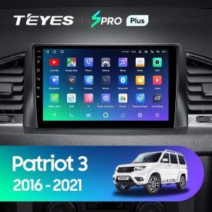 Штатная магнитола Teyes SPRO Plus 6/128 UAZ Patriot 3 (2016-2021) F1