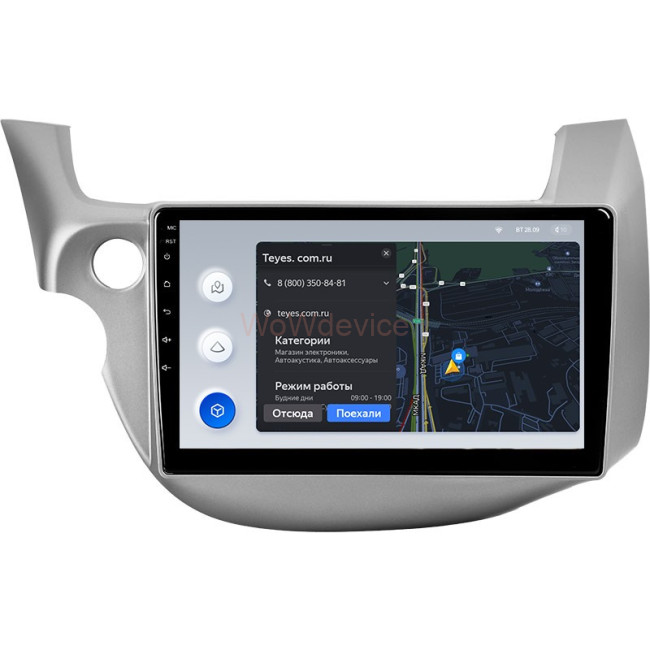 Штатная магнитола Teyes X1 4G 2/32 Honda Jazz 2 (2007-2014) Штатная магнитола Teyes X1 4G 2/32 Honda Jazz 2 (2007-2014)
