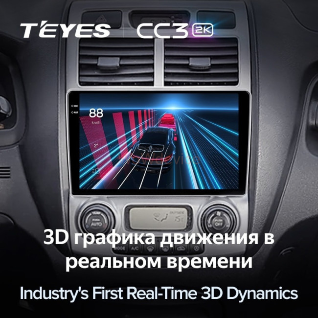 Штатная магнитола Teyes CC3 2K 4/32 Kia Sportage 2 (2004-2010) Штатная магнитола Teyes CC3 2K 4/32 Kia Sportage 2 (2004-2010)