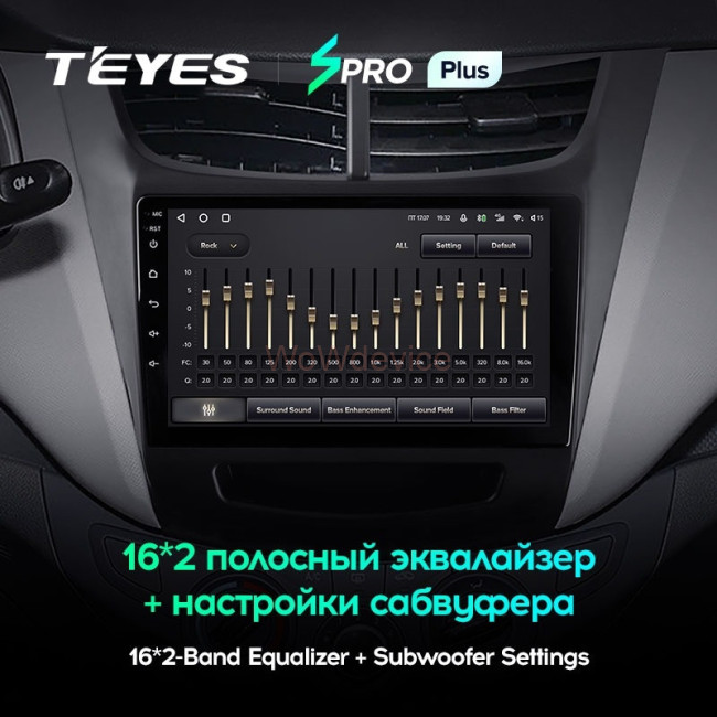 Штатная магнитола Teyes SPRO Plus 4/64 Chevrolet Sail (2015-2018)