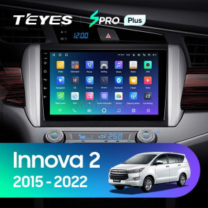 Штатная магнитола Teyes SPRO Plus 6/128 Toyota Innova 2 (2015-2022) Левый руль