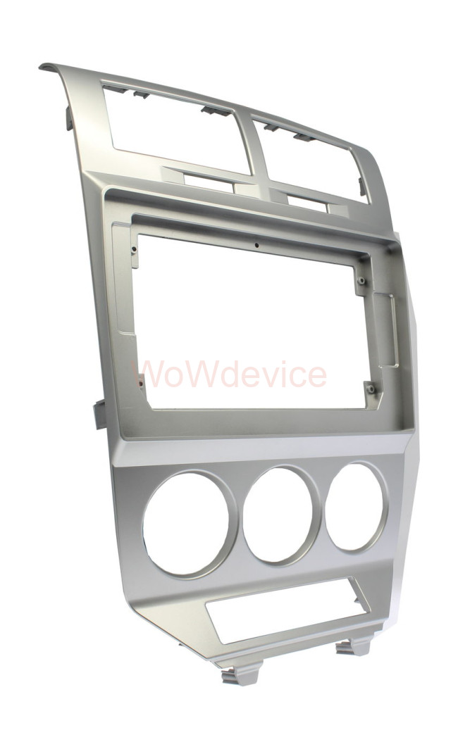 Рамка магнитолы 10.2" (цв.Серый) для DODGE Caliber 2007-2009