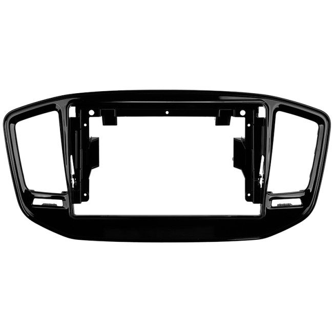 Рамка магнитолы 9.0" (цв.Глянцевый Черный) для Geely Emgrand X7 Vision X6 Haoqing SUV 2014-2020