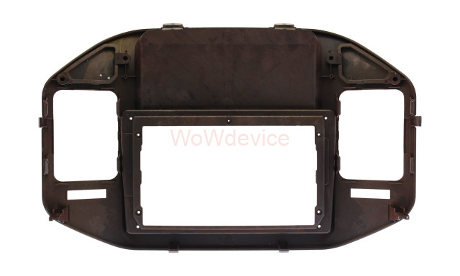 Рамка магнитолы 9.0" (цв.Глянцевый Деревянный) для MITSUBISHI Pajero, Montero, Shogun 1999-2006 Рамка магнитолы 9.0" (цв.Глянцевый Деревянный) для MITSUBISHI Pajero, Montero, Shogun 1999-2006