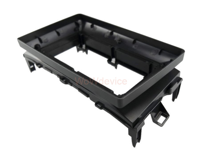 Рамка магнитолы 10.2" (цв.Черный) для TOYOTA Auris 2006-2012