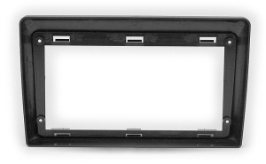 Рамка магнитолы 9.0" (цв.Черный) для TOYOTA Mark II (X100) 1996-2002; Chaser (X100), Cresta (X100) 1996-2001