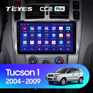 Штатная магнитола Teyes CC2L Plus 1/16 Hyundai Tucson 1 (2004-2009)