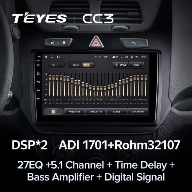 Штатная магнитола Teyes CC3 4/64 Chevrolet Cobalt 2 (2011-2018) Штатная магнитола Teyes CC3 4/64 Chevrolet Cobalt 2 (2011-2018)