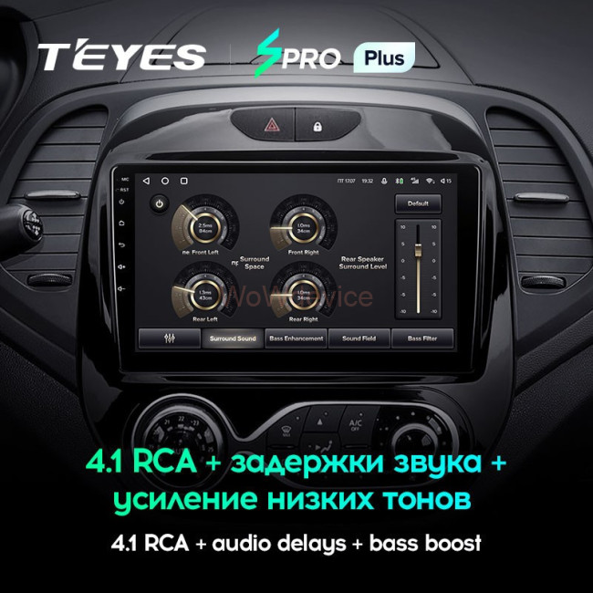 Штатная магнитола Teyes SPRO Plus 6/128 Renault Kaptur (2016-2019) F2 Штатная магнитола Teyes SPRO Plus 6/128 Renault Kaptur (2016-2019) F2