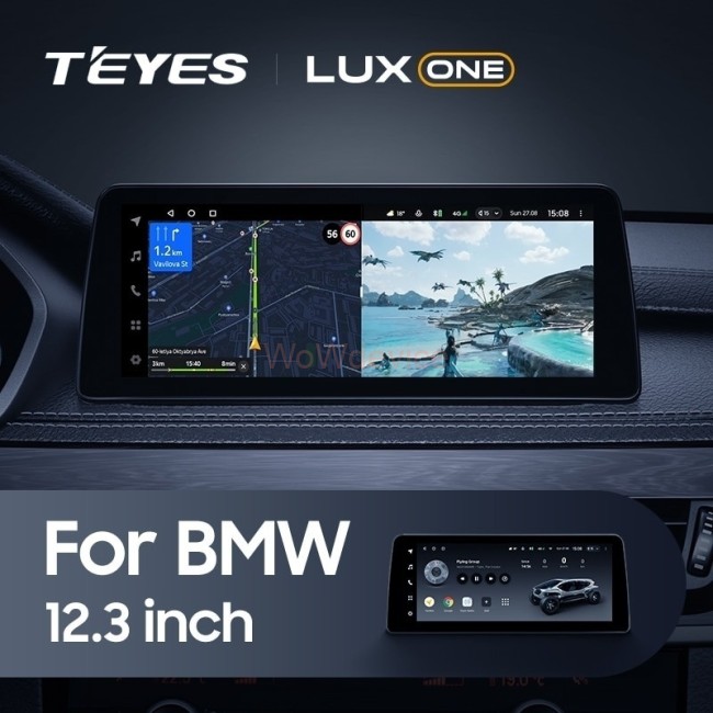 Штатная магнитола Teyes LUX ONE BMW X3 F25 (NBT) (2013-2017)
