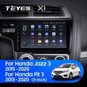 Штатная магнитола Teyes X1 4G 2/32 Honda Jazz 3 (2013-2020) Тип-A