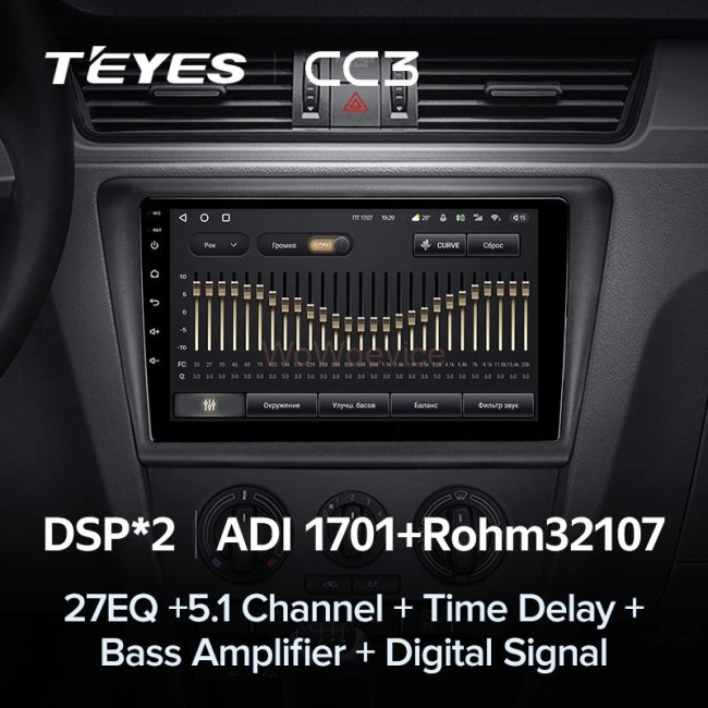 Штатная магнитола Teyes CC3 360 6/128 Skoda Rapid NH3 NH1 (2012-2020) Штатная магнитола Teyes CC3 360 6/128 Skoda Rapid NH3 NH1 (2012-2020)