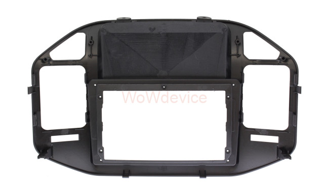 Рамка магнитолы 9.0" (цв.Черный) для MITSUBISHI Pajero, Montero, Shogun 1999-2006