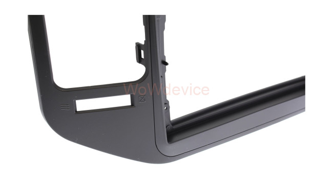 Рамка магнитолы 9.0" (цв.Черный) для MITSUBISHI Pajero, Montero, Shogun 1999-2006