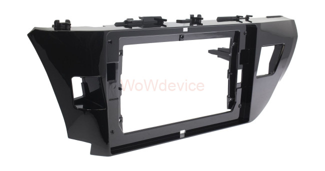 Рамка магнитолы 10.2" (цв.Глянцевый Черный) для TOYOTA Corolla 2013-2016 Левый руль / ver.1 Рамка магнитолы 10.2" (цв.Глянцевый Черный) для TOYOTA Corolla 2013-2016 Левый руль / ver.1