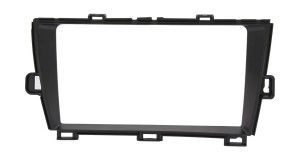 Рамка магнитолы 9.0" (цв.Черный) для TOYOTA Prius (ZVW30/35) 2009-2016 Левый руль