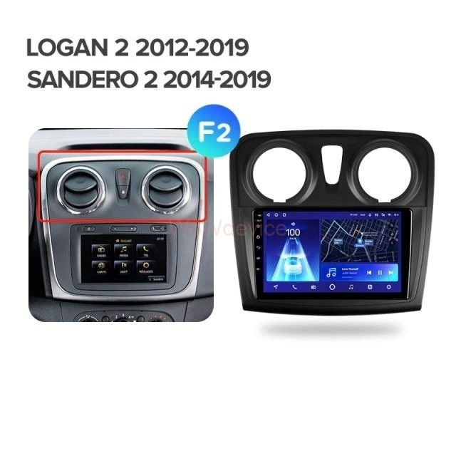 Штатная магнитола Teyes CC2L Plus 2/32 Renault Logan 2 (2012-2019) F1 Штатная магнитола Teyes CC2L Plus 2/32 Renault Logan 2 (2012-2019) F1