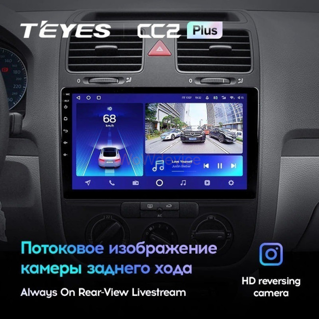 Штатная магнитола Teyes CC2L Plus 2/32 Volkswagen Jetta 5 (2005-2010) F1