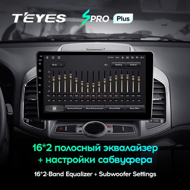 Штатная магнитола Teyes SPRO Plus 4/64 Chevrolet Captiva 1 (2011-2016)