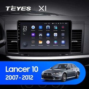 Штатная магнитола Teyes X1 4G 2/32 Mitsubishi Lancer 10 CY (2007-2012) Тип-A