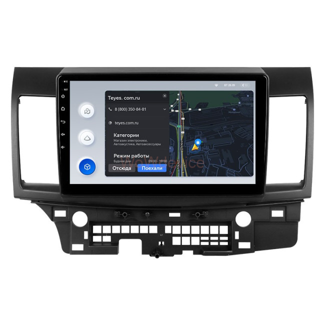 Штатная магнитола Teyes X1 4G 2/32 Mitsubishi Lancer 10 CY (2007-2012) Тип-A