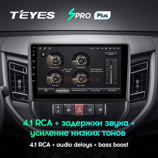 Штатная магнитола Teyes SPRO Plus 4/64 Suzuki Celerio (2014-2023)