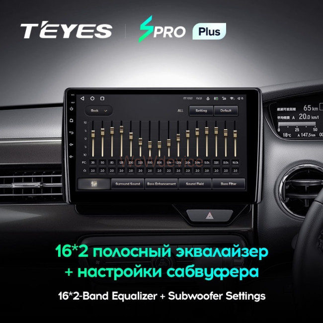 Штатная магнитола Teyes SPRO Plus 4/32 Honda N-BOX 2 JF3/4 (2017-2021) Правый руль