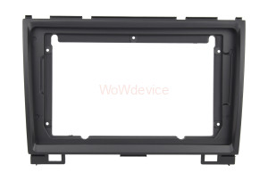 Рамка магнитолы 9.0" (цв.Черный) для GREAT WALL Hover H3 2010-2014, Hover H5 2010-2012; X240 2012+
