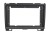 Рамка магнитолы 9.0" (цв.Черный) для GREAT WALL Hover H3 2010-2014, Hover H5 2010-2012; X240 2012+