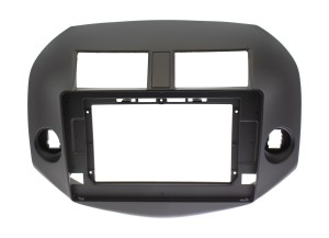 Рамка магнитолы 10.2" (цв.Черный) для TOYOTA RAV 4 2006-2012