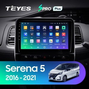 Штатная магнитола Teyes SPRO Plus 3/32 Nissan Serena 5 V C27 (2016-2021) F1 правый руль