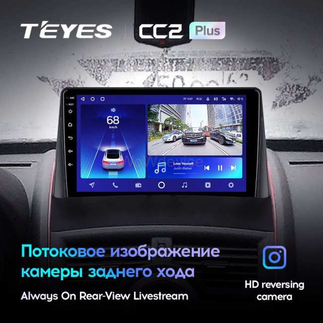 Штатная магнитола Teyes CC2L Plus 2/32 Renault Megane 2 (2002-2009)