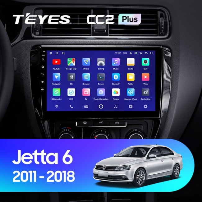 Штатная магнитола Teyes CC2L Plus 2/32 Volkswagen Jetta 6 (2011-2018)