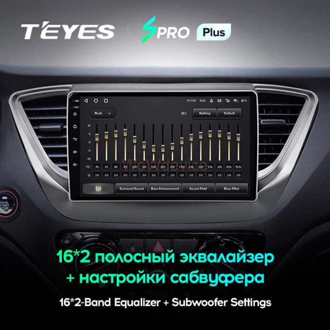 Штатная магнитола Teyes SPRO Plus 3/32 Hyundai Solaris 2 (2017-2018) Тип-A Штатная магнитола Teyes SPRO Plus 3/32 Hyundai Solaris 2 (2017-2018) Тип-A