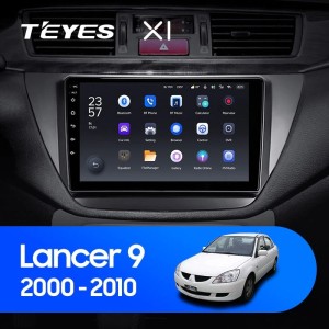 Штатная магнитола Teyes X1 4G 2/32 Mitsubishi Lancer 9 CS (2000-2010)