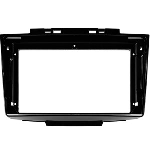 Рамка магнитолы 9.0" (цв.Глянцевый Черный) для GREAT WALL Hover H3 2014+; Hover H5 2012+