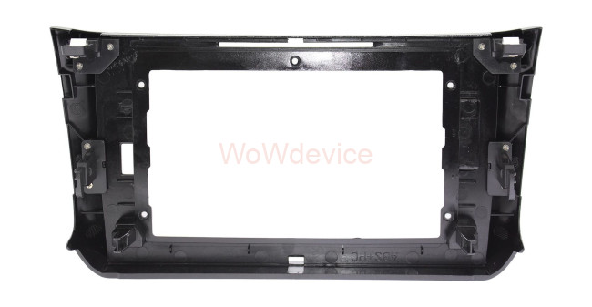 Рамка магнитолы 10.2" (цв.Глянцевый Черный) для NISSAN Sylphy, Sentra 2012+; Pulsar (NB17) 2013+; Tiida (C13R) 2015+