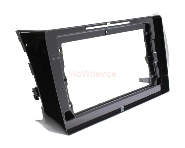 Рамка магнитолы 10.2" (цв.Глянцевый Черный) для NISSAN Sylphy, Sentra 2012+; Pulsar (NB17) 2013+; Tiida (C13R) 2015+