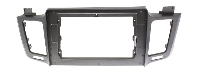 Рамка магнитолы 10.2" (цв.Черный) для TOYOTA RAV4 2013-2019 Левый руль