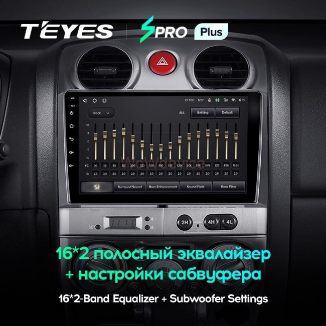 Штатная магнитола Teyes SPRO Plus 6/128 Chevrolet Colorado (2006-2012)