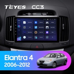 Штатная магнитола Teyes CC3 3/32 Hyundai Elantra 4 HD (2006-2012)