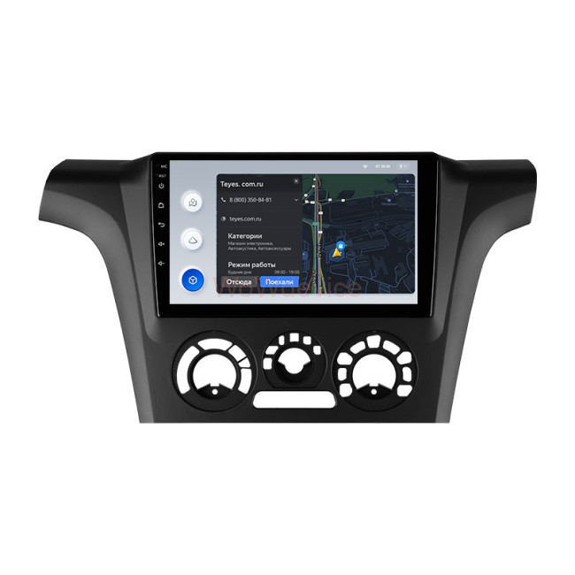 Штатная магнитола Teyes X1 4G 2/32 Mitsubishi Outlander 1 (2002-2008) Тип-A