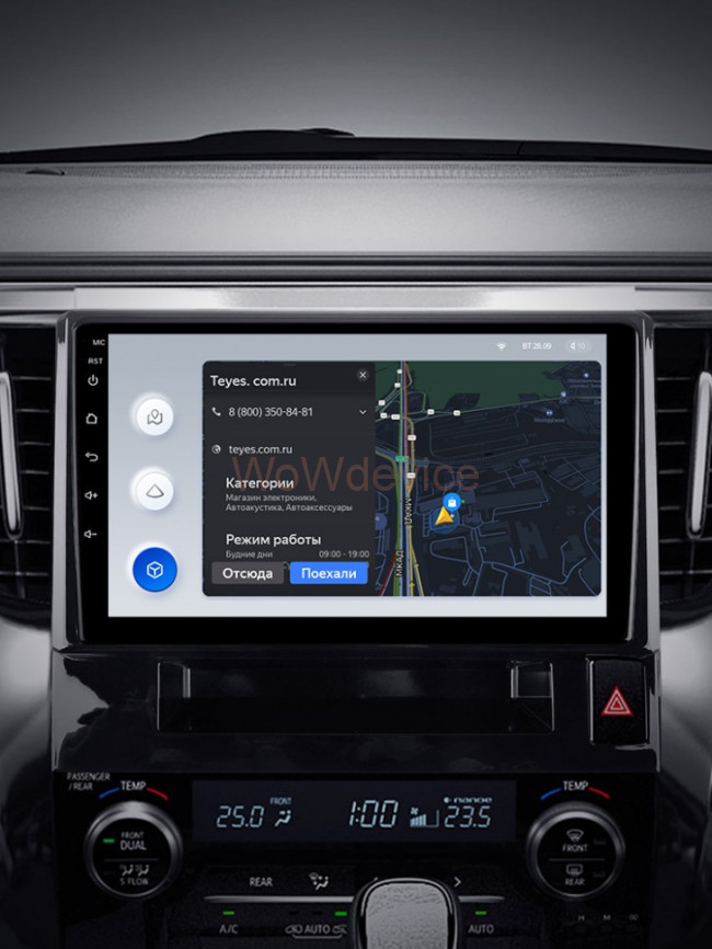 Штатная магнитола Teyes X1 4G 2/32 Toyota Alphard H30 (2015-2020)