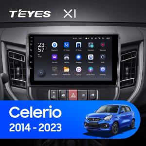 Штатная магнитола Teyes X1 4G 2/32 Suzuki Celerio (2014-2023)