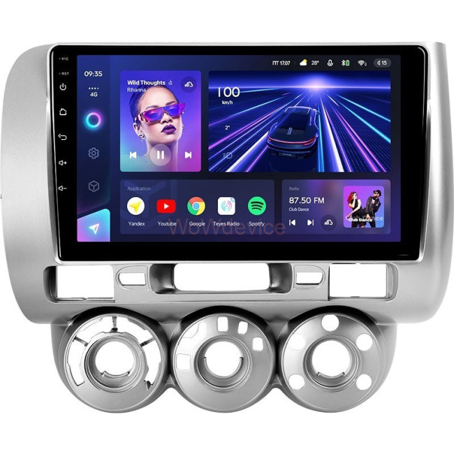 Штатная магнитола Teyes CC3 360 6/128 Honda Jazz 1 (2001-2009) Штатная магнитола Teyes CC3 360 6/128 Honda Jazz 1 (2001-2009)