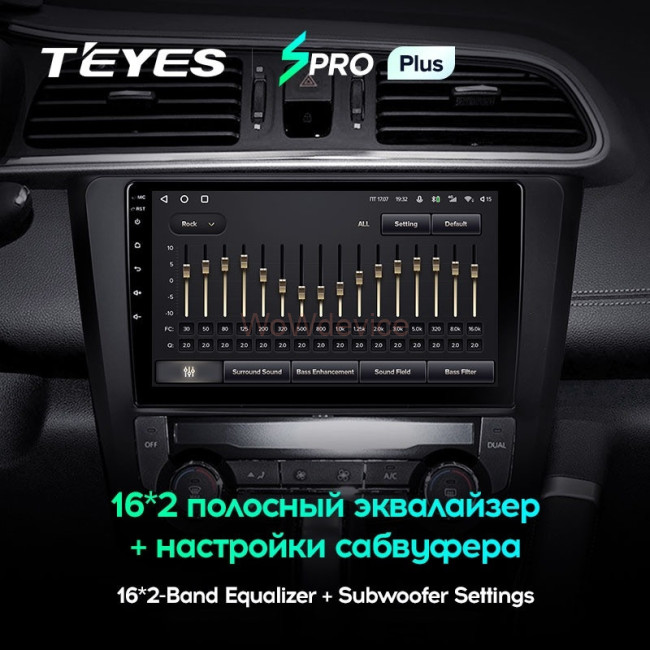Штатная магнитола Teyes SPRO Plus 4/64 Renault Kadjar (2015-2017)